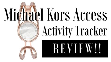 fitness access reader activity tracker michael kors|Michael Kors youtube tracker.